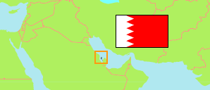 Bahrain Karte