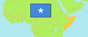 Somalia Karte